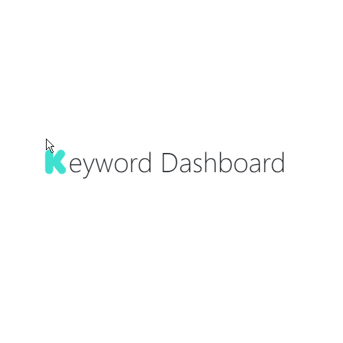 Keyword Dashboard – 수익형 블로거를 위한 키워드 검색 사이트